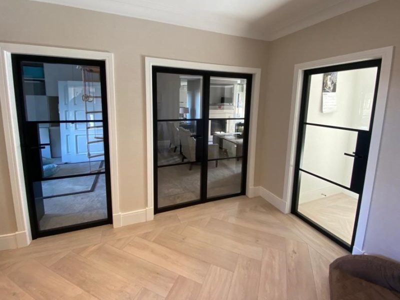 internal aluminium doors