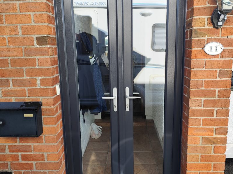 grey pvc french doors carrickfergus