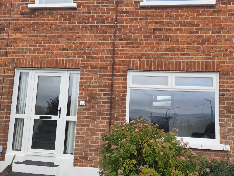 white upvc windows doors belfast