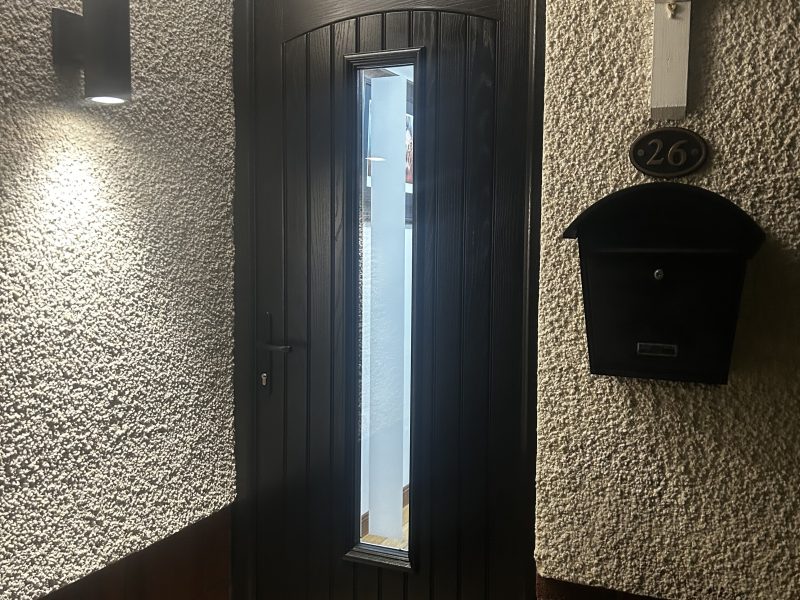 black composite door ballymoney
