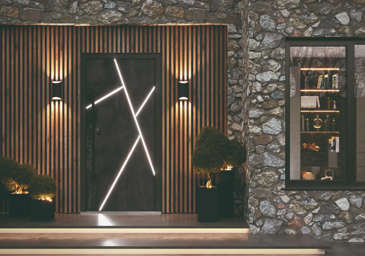 Front Door LED Lights Northern Ireland